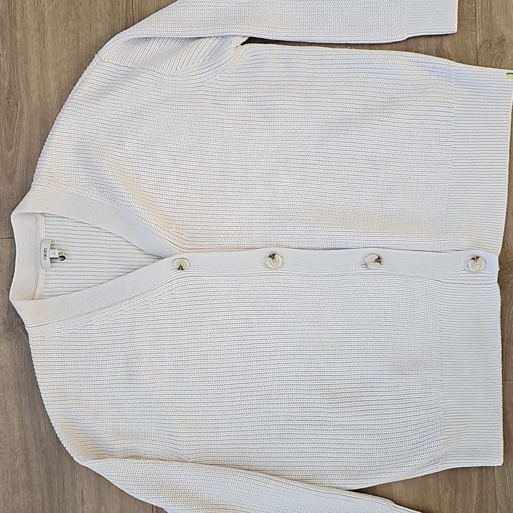 Vuori Alps Boyfriend Cardigan Marshmellow Women's Size Large - Picture 6 of 9